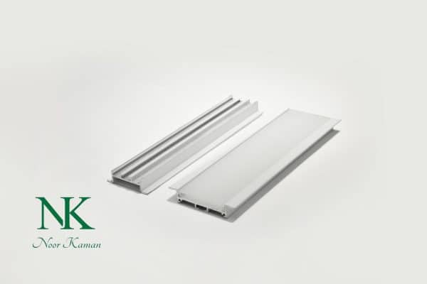 چر اغ خطی توکار لبه دار